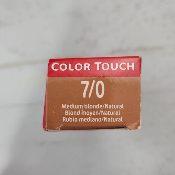 Wella Color Touch 7/0 Medium Blonde/Natural Demi-permanent Hair Color‎ 2oz - Picture 2 of 5